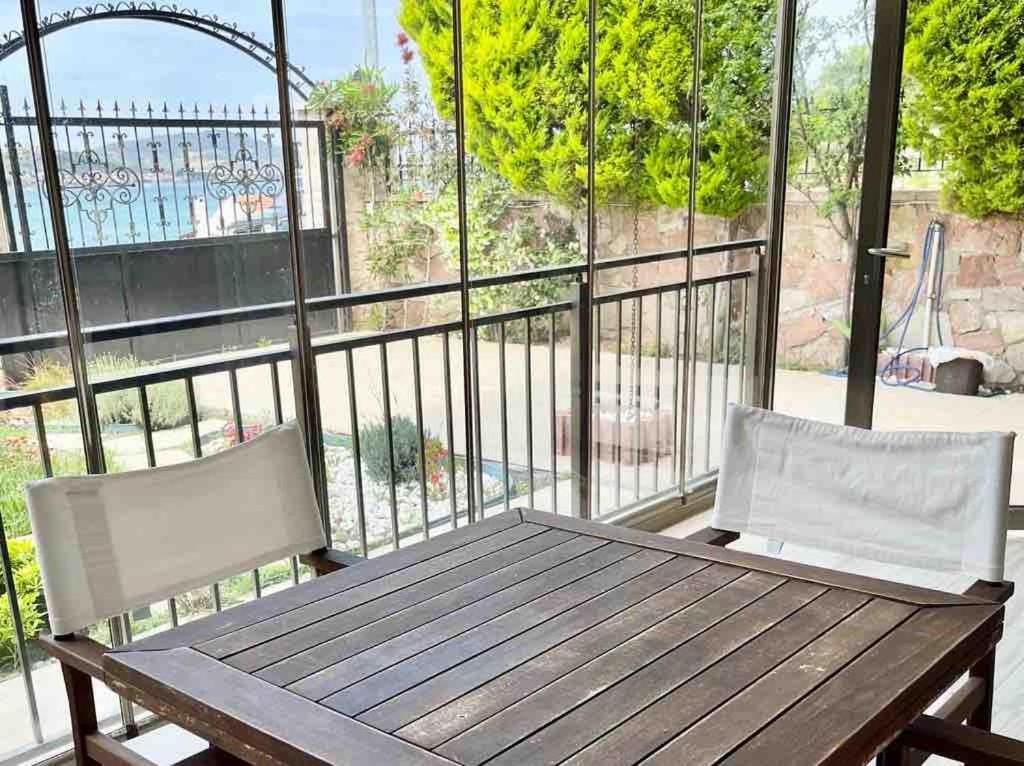 Ayvilla Garden Floor With Garden Use, Sea View Ayvalı Extérieur photo